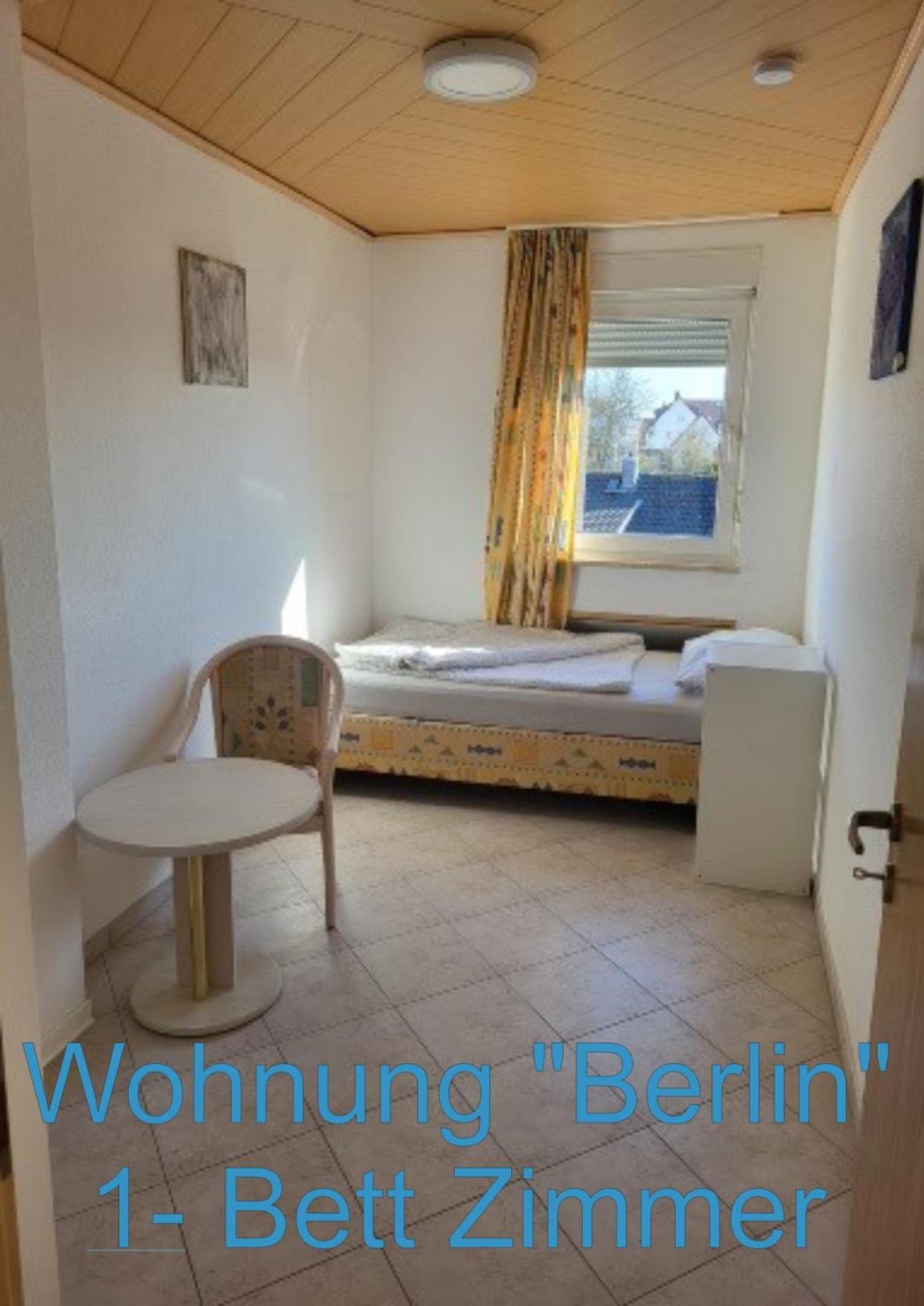 Fawiga Monteurwohnung Karben Bagian luar foto