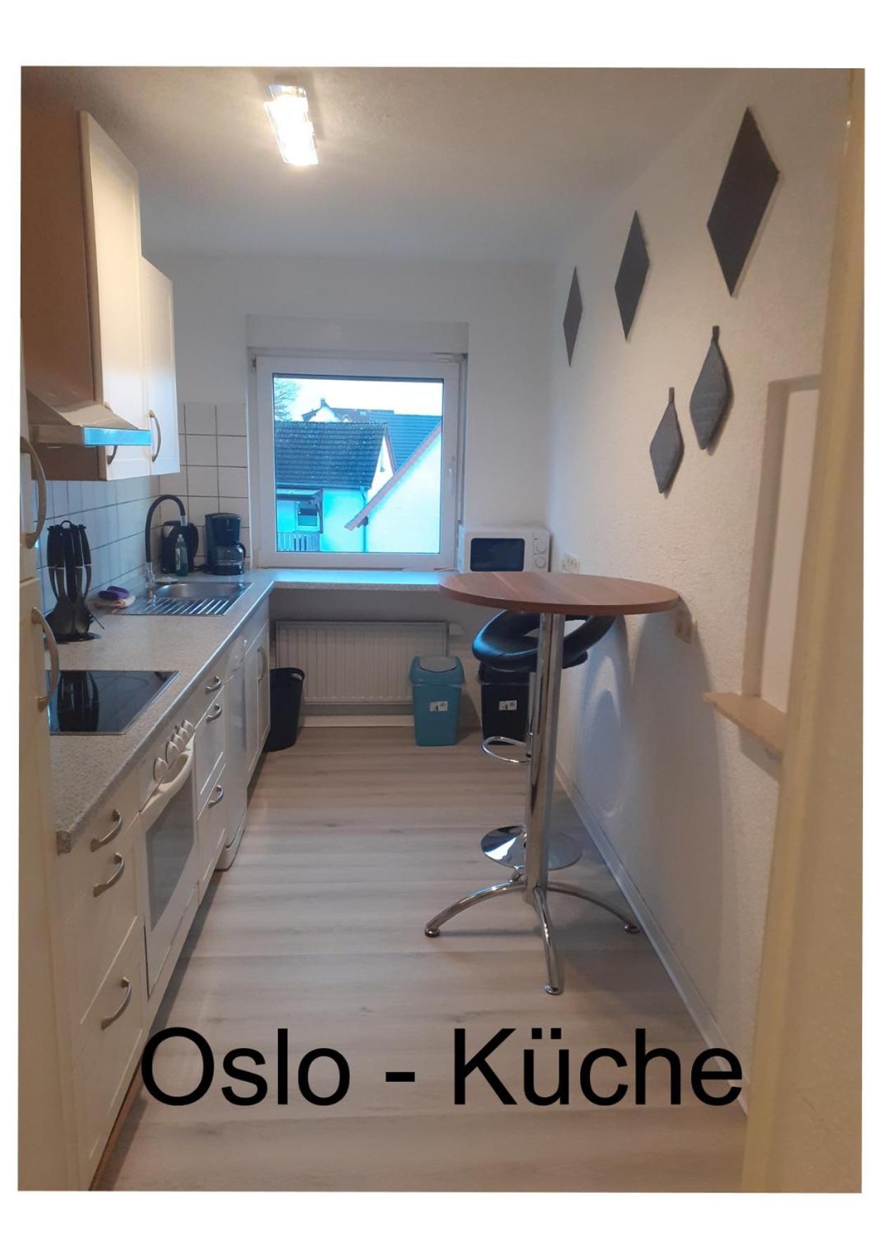 Fawiga Monteurwohnung Karben Bagian luar foto